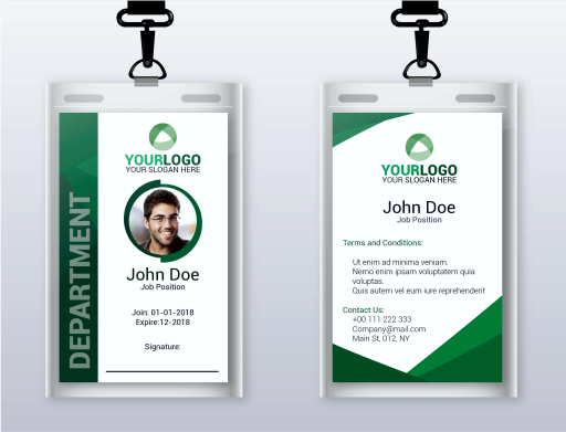 Portrait Identity Cards